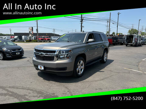 2017 Chevrolet Tahoe for sale at All In Auto Inc in Palatine IL