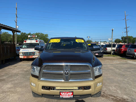 2013 RAM 2500 for sale at Taylor Trading Co in Beaumont TX