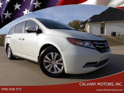 2016 Honda Odyssey for sale at Calvary Motors, Inc. in Bixby OK