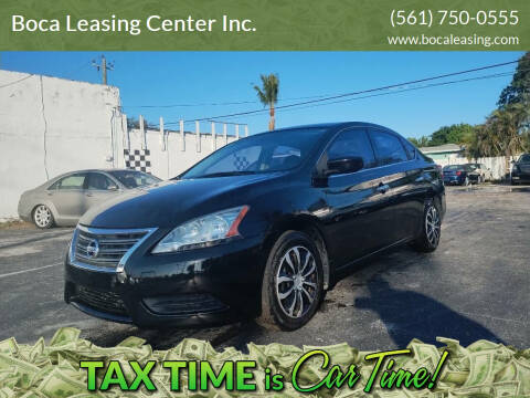 2014 Nissan Sentra for sale at Boca Leasing Center Inc. in West Palm Beach FL