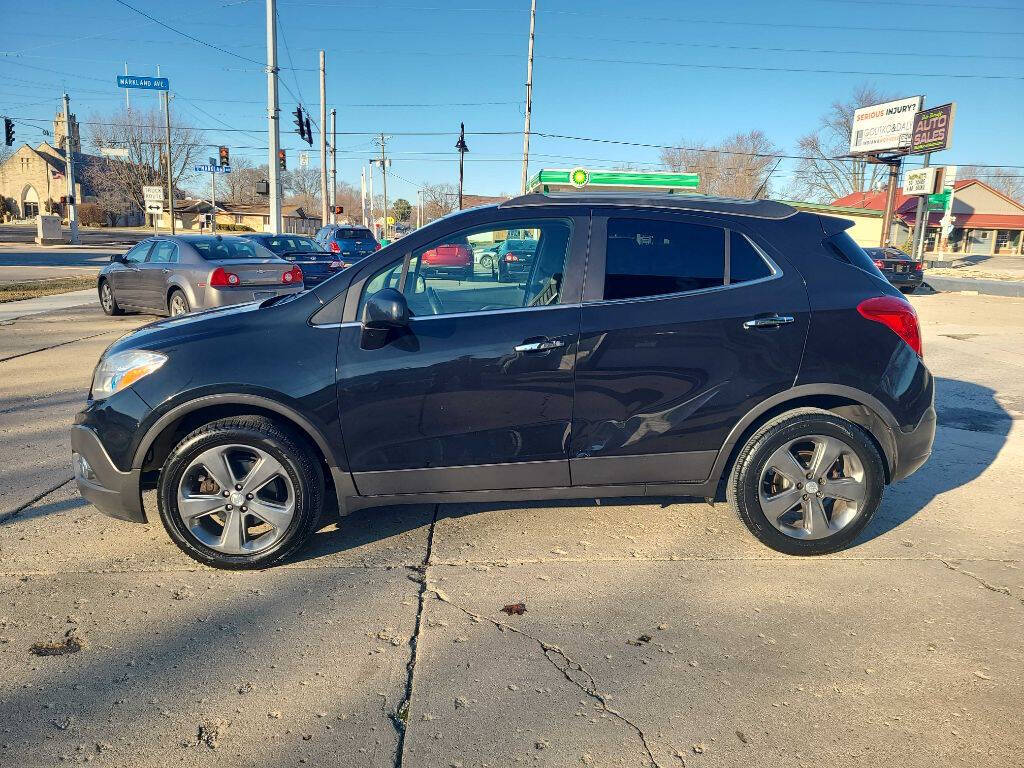 Black 2013 Buick Encore Leather AWD Leather 4dr Crossover 1