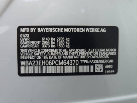 2023 BMW 7 Series 740i