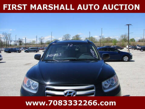 2012 Hyundai Santa Fe for sale at First Marshall Auto Auction in Harvey IL