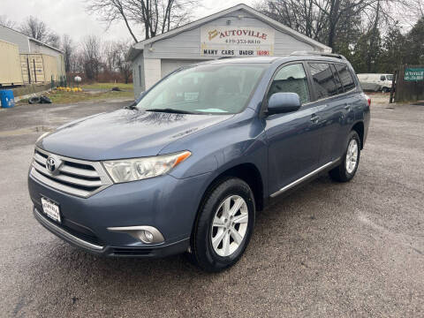 2013 Toyota Highlander for sale at Autoville in Bowling Green OH