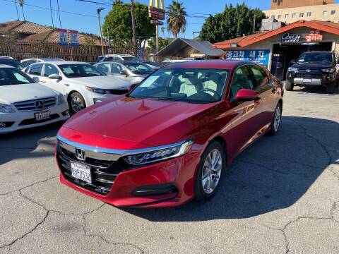 2018 Honda Accord for sale at Orion Motors in Los Angeles CA