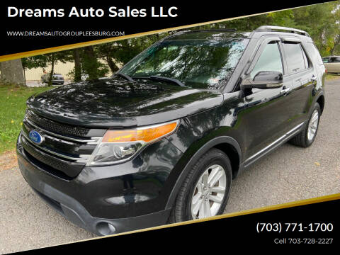2012 Ford Explorer for sale at Dreams Auto Sales LLC in Leesburg VA