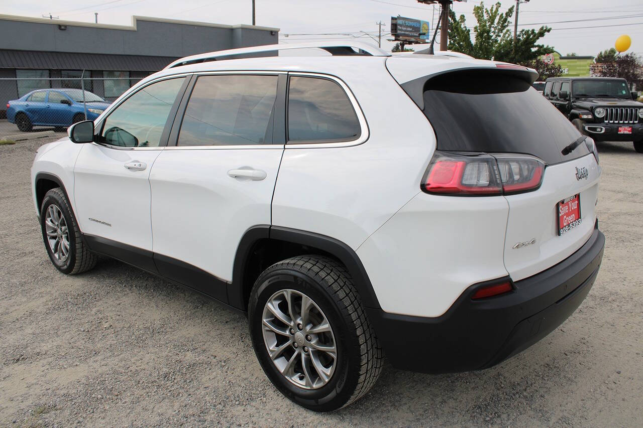 2019 Jeep Cherokee for sale at Jennifer's Auto Sales & Service in Spokane Valley, WA