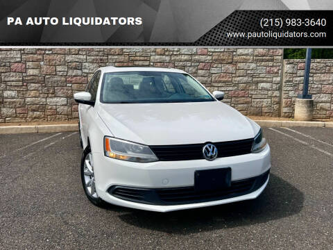 2012 Volkswagen Jetta for sale at PA AUTO LIQUIDATORS in Huntingdon Valley PA