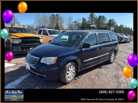 2013 Chrysler Town and Country for sale at Al's Auto Inc. in Bruce Crossing MI