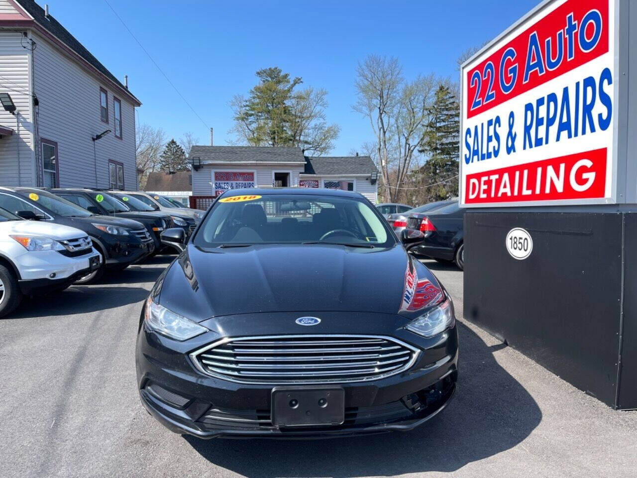 2018 Ford Fusion for sale at 22 G Auto Sales in Schenectady, NY