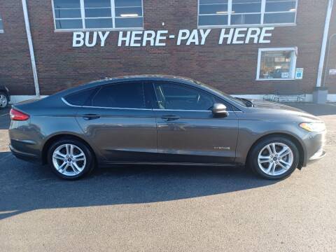 2018 Ford Fusion Hybrid for sale at Kar Mart in Milan IL