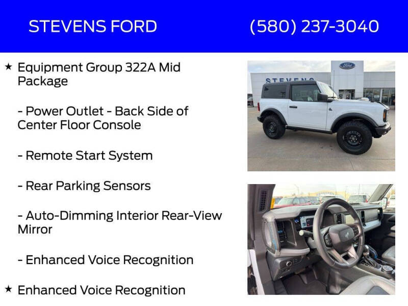 2022 Ford Bronco Black Diamond