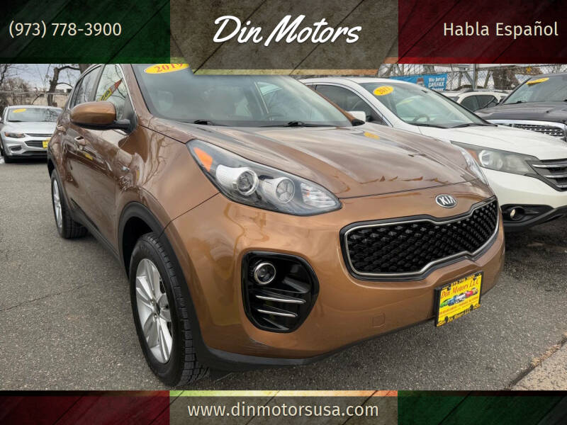 2019 Kia Sportage for sale at Din Motors in Passaic NJ