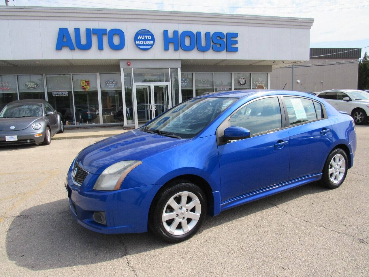 2010 nissan sentra blue