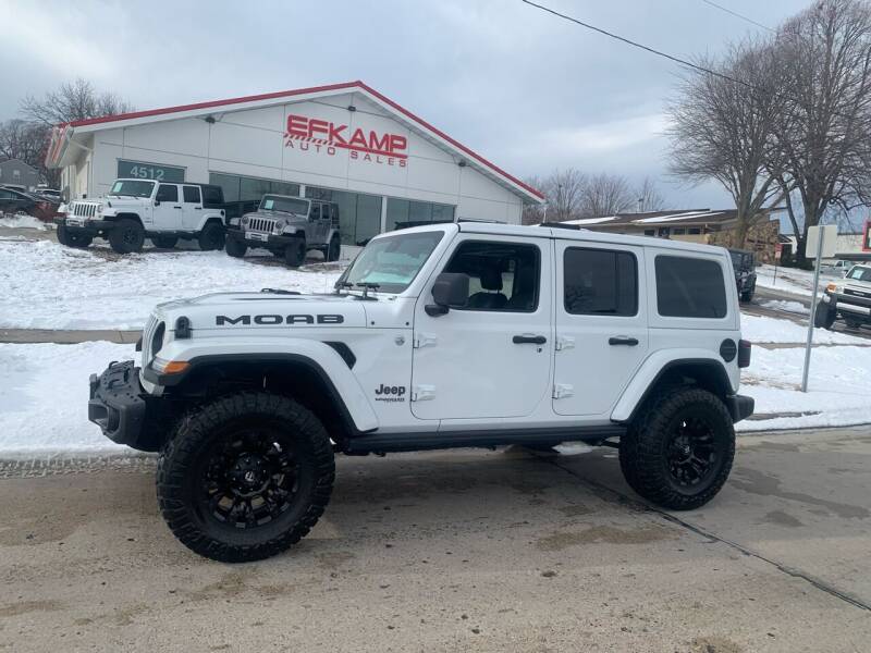 2019 Jeep Wrangler Unlimited for sale at Efkamp Auto Sales LLC in Des Moines IA