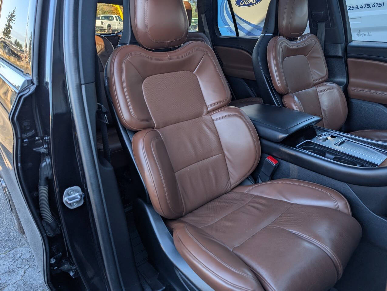 used 2022 Lincoln Aviator car, priced at $36,999