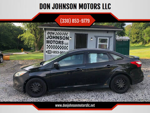2012 Ford Focus for sale at DON JOHNSON MOTORS LLC in Lisbon OH
