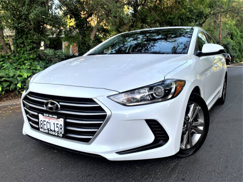 2018 Hyundai Elantra for sale at Valley Coach Co Sales & Leasing in Van Nuys CA