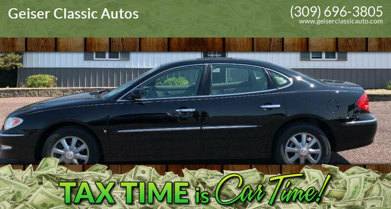 2008 Buick LaCrosse for sale at Geiser Classic Autos in Roanoke IL