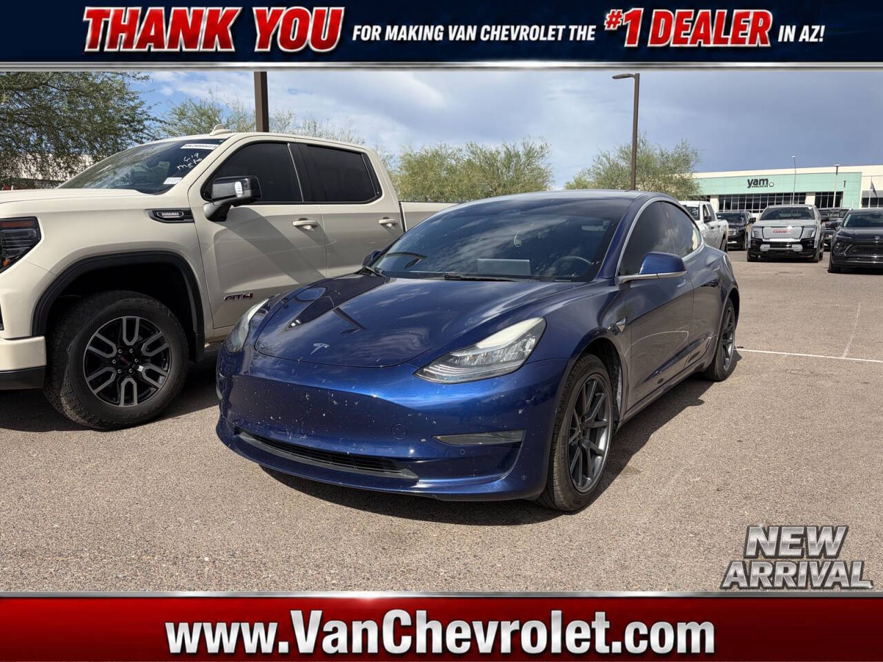 Dk. Blue 2019 Tesla Model 3 Standard Range Plus Standard Range Plus 4dr Fastback 1