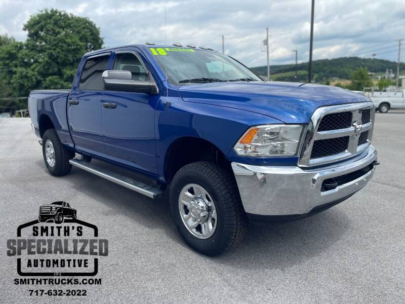 2018 RAM Ram Pickup 2500 for sale at Smith's Specialized Automotive LLC in Hanover PA