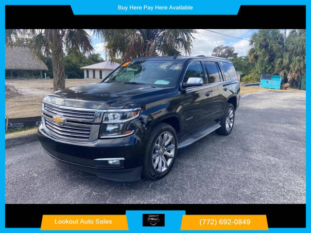 2015 Chevrolet Tahoe for sale at Lookout Auto Sales in Stuart, FL