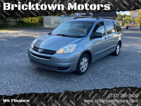 2004 Toyota Sienna for sale at Bricktown Motors in Brick NJ