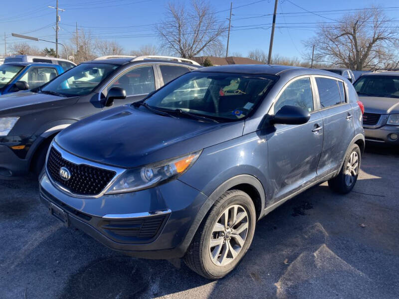 2016 Kia Sportage for sale at A & G Auto Sales in Lawton OK