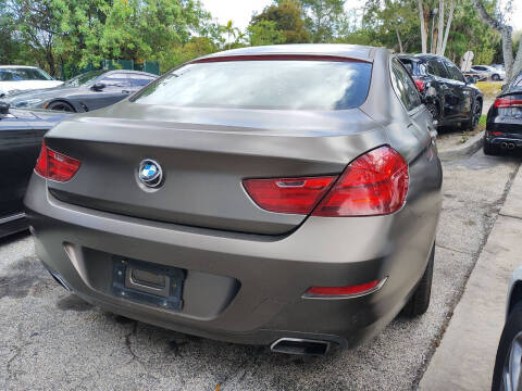 2013 BMW 6 Series 650i Gran Coupe