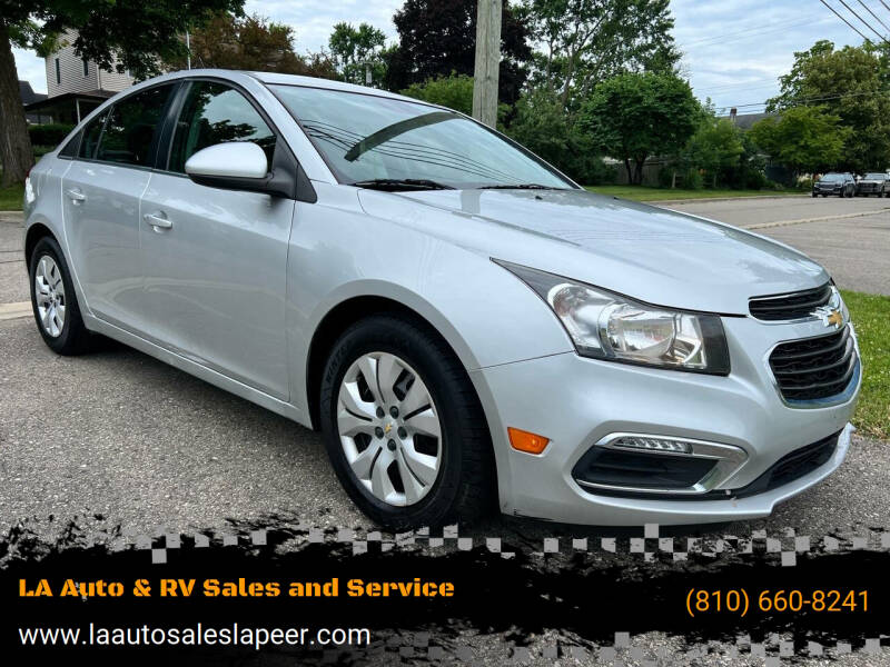 2015 Chevrolet Cruze for sale at LA Auto & RV Sales and Service in Lapeer MI