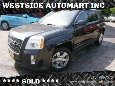 2012 GMC Terrain for sale at WESTSIDE AUTOMART INC in Cleveland OH