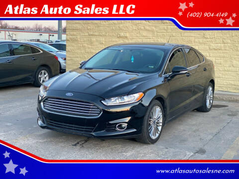 2016 Ford Fusion for sale at Atlas Auto Sales LLC in Lincoln NE