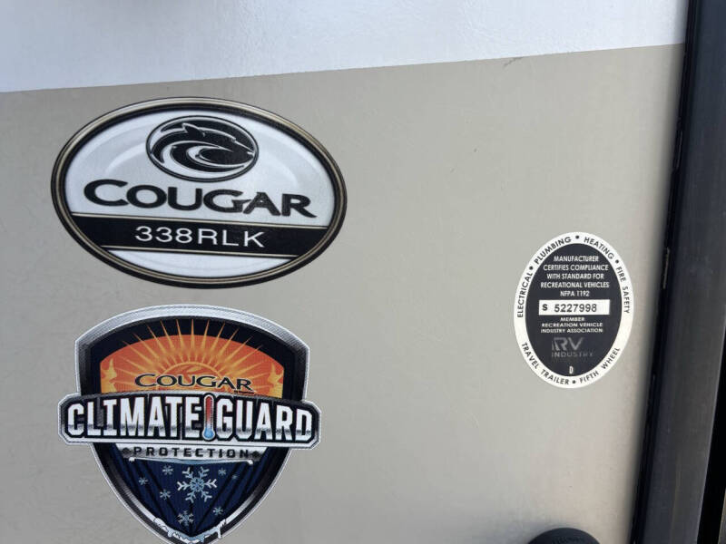 2019 Keystone RV COUGAR 338RLK