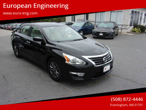 2015 Nissan Altima for sale at European Engineering in Framingham MA