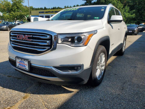 2018 GMC Acadia for sale at Auto Wholesalers Of Hooksett in Hooksett NH
