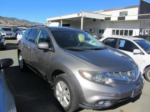 2012 Nissan Murano for sale at Mendocino Auto Auction in Ukiah CA