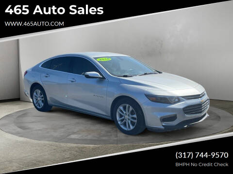 2018 Chevrolet Malibu for sale at 465 Auto Sales in Indianapolis IN