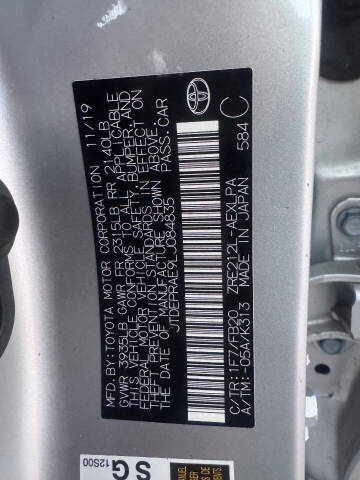 2020 Toyota Corolla LE