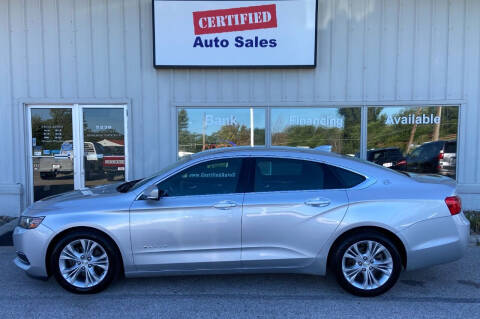 2015 Chevrolet Impala for sale at Certified Auto Sales in Des Moines IA