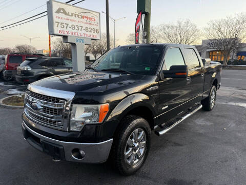 2013 Ford F-150 for sale at AutoPro Virginia LLC in Virginia Beach VA