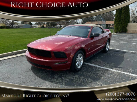 2009 Ford Mustang for sale at Right Choice Auto in Boise ID