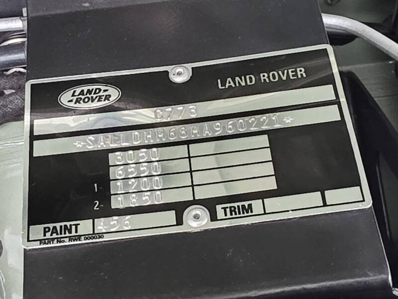 1995 Land Rover Defender 110