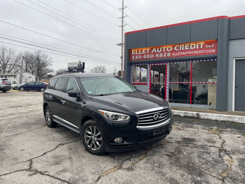 2013 Infiniti JX35 for sale at Ellet Auto Credit LLC in Akron OH