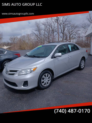 2011 Toyota Corolla for sale at SIMS AUTO GROUP LLC in Zanesville OH