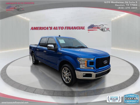 2019 Ford F-150 for sale at America's Auto Financial in Houston TX