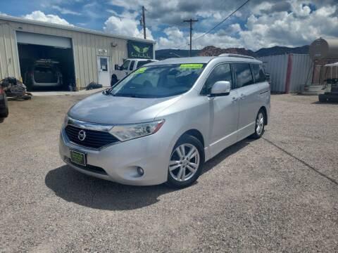 2013 Nissan Quest for sale at Canyon View Auto Sales in Cedar City UT