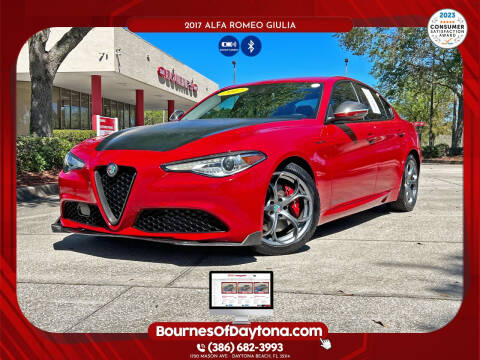 2017 Alfa Romeo Giulia for sale at Bourne's Auto Center in Daytona Beach FL