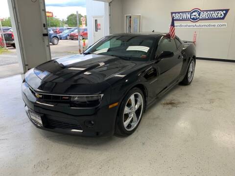 2015 Chevrolet Camaro for sale at Brown Brothers Automotive Sales And Service LLC in Hudson Falls NY