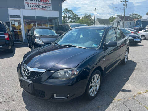 2007 Mazda MAZDA3 for sale at AutoPro Virginia LLC in Virginia Beach VA