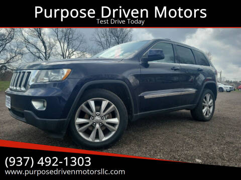 2012 Jeep Grand Cherokee for sale at Purpose Driven Motors in Sidney OH